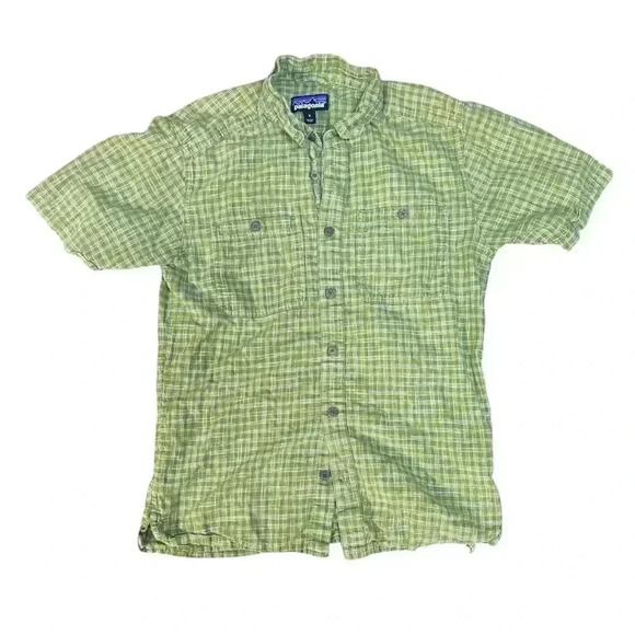Patagonia Green Shirt Size S - Picture 1 of 7